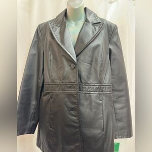 Colebrook leather jacket for women